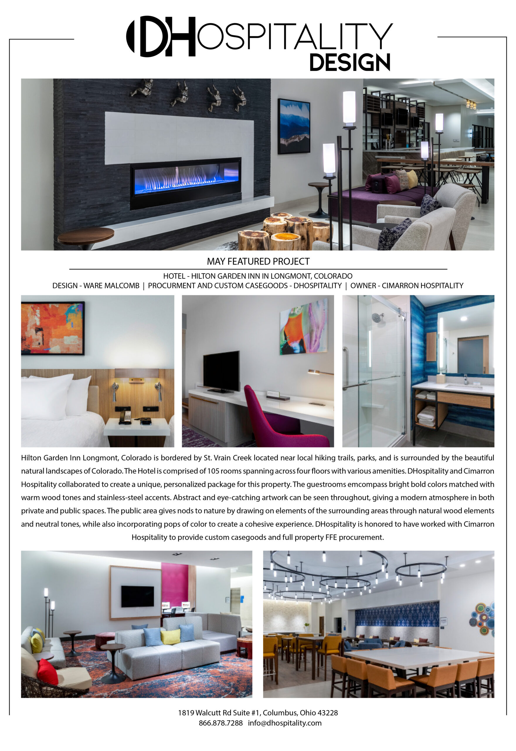 May’s Featured Project – Hilton Garden Inn, Longmont, CO