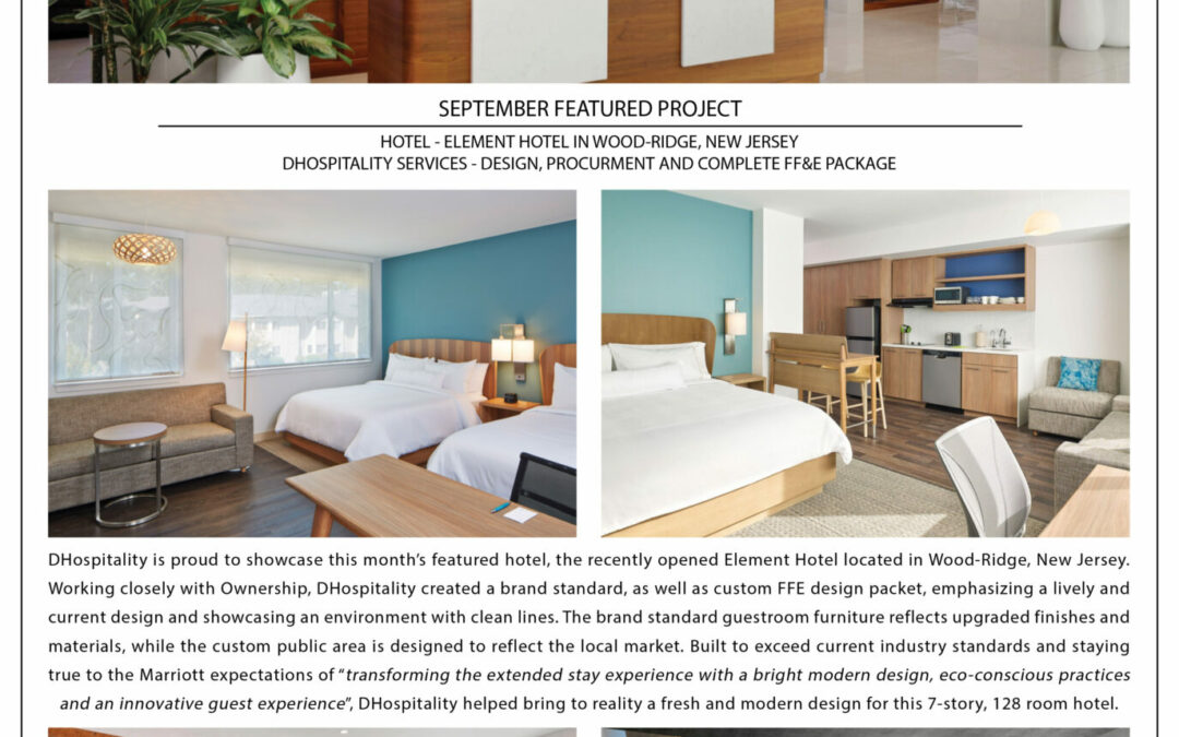 September Featured Project – Element Hotel, Wood-Ridge NJ